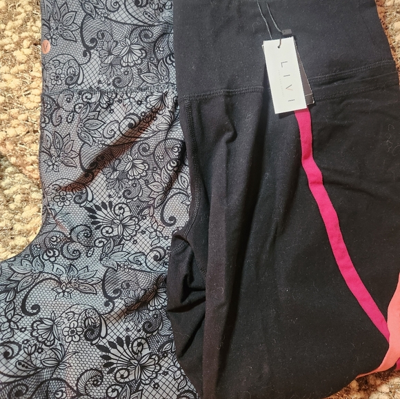 Plus Sz Bundle 18/20 Women's LIVI Leggings - Picture 12 of 16